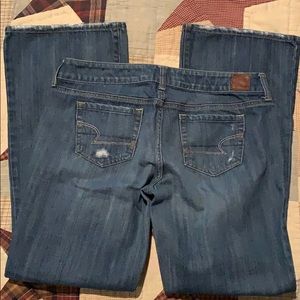 American Eagle Favorite Boyfriend Distressed Jeans